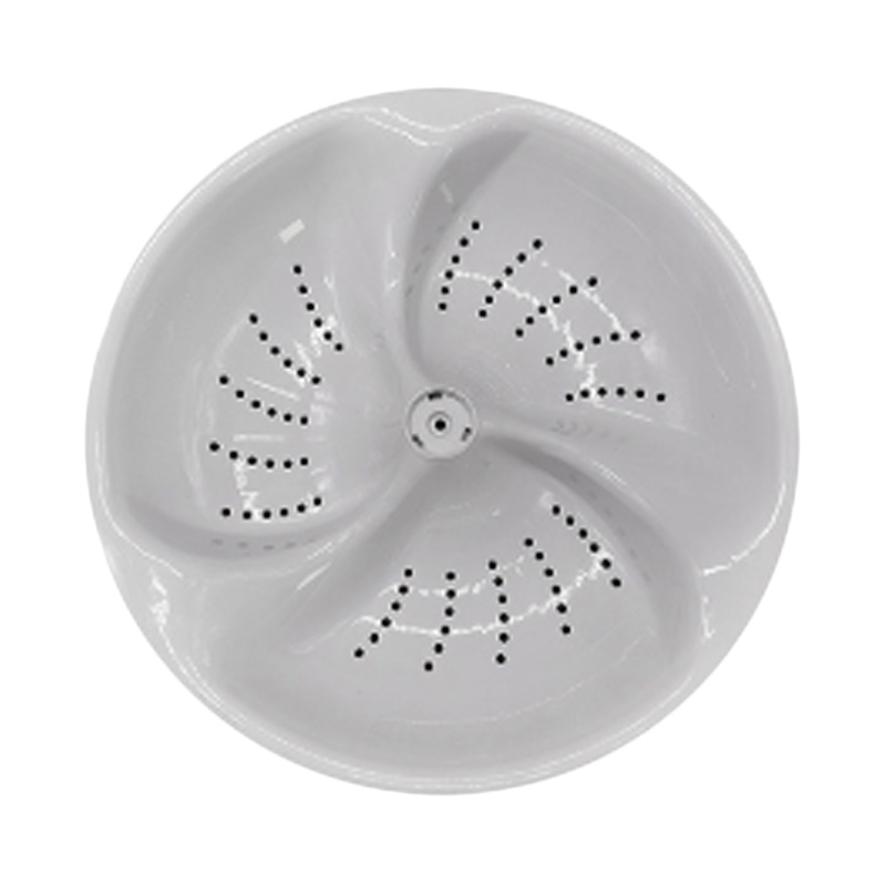 Spiral Washing Machine Drain Tray Injection Mold